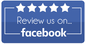 Facebook badge encouraging customers to review Fish Concrete Raising